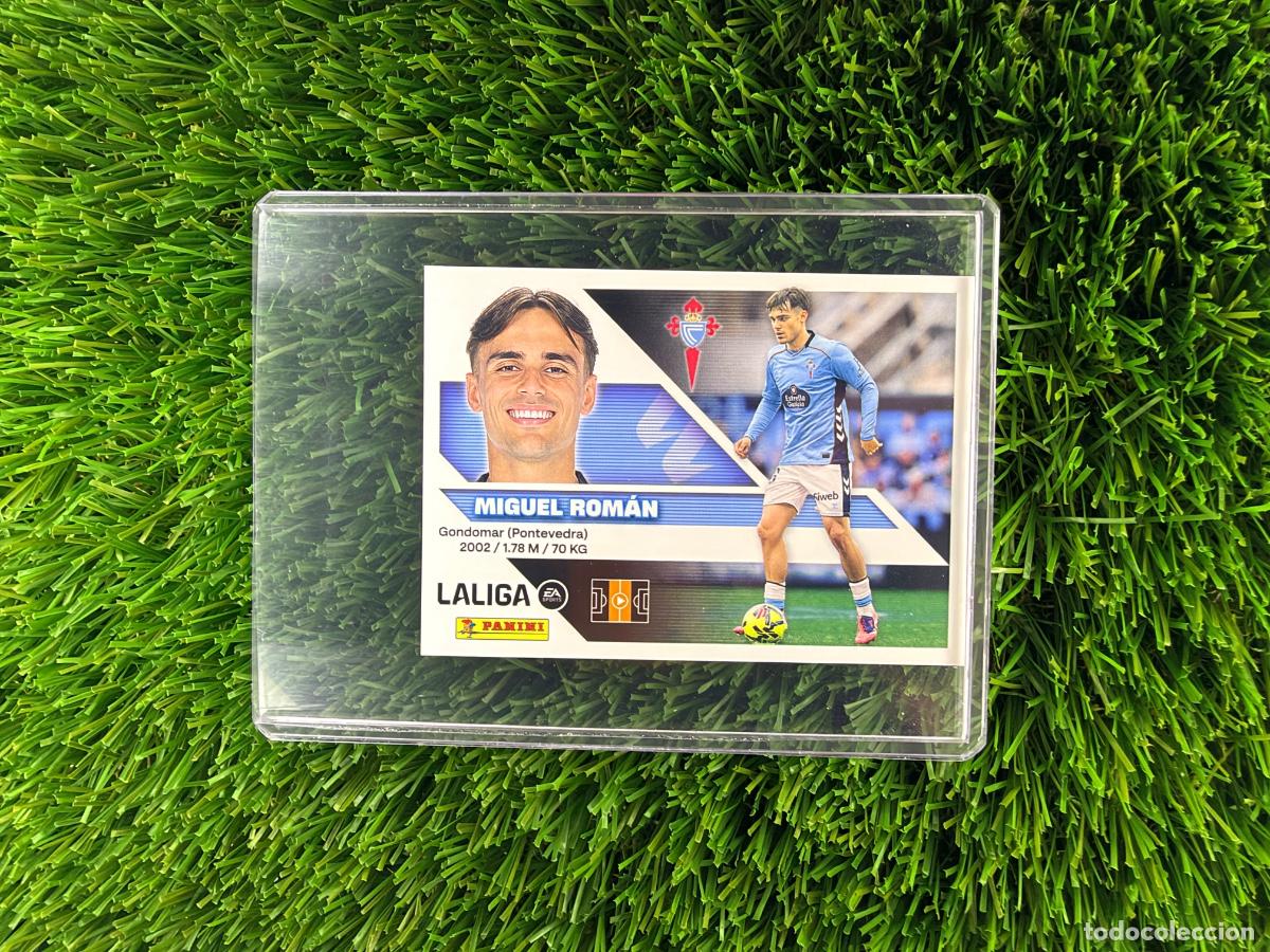 Football Stickers: N&ordm; 12 Miguel Rom&aacute;n RC Celta Liga Este 26 27