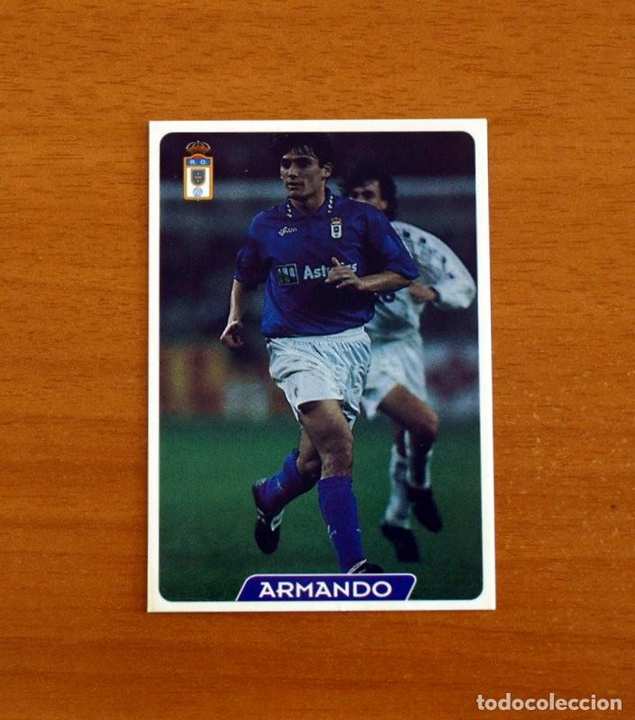 Cartes &agrave; collectionner de Football: Real Oviedo -N&ordm; 151 Armando -Las Fichas de la Liga 95-96-1995-1996 -Mundicromo