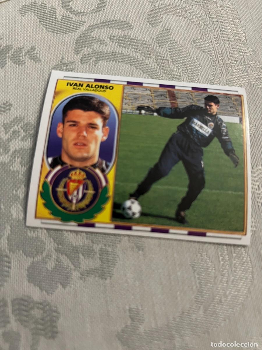 Fu&szlig;ball-Sticker: IV&Aacute;N ALONSO REAL VALLADOLID SIN PEGAR EDICIONES ESTE 1996-97