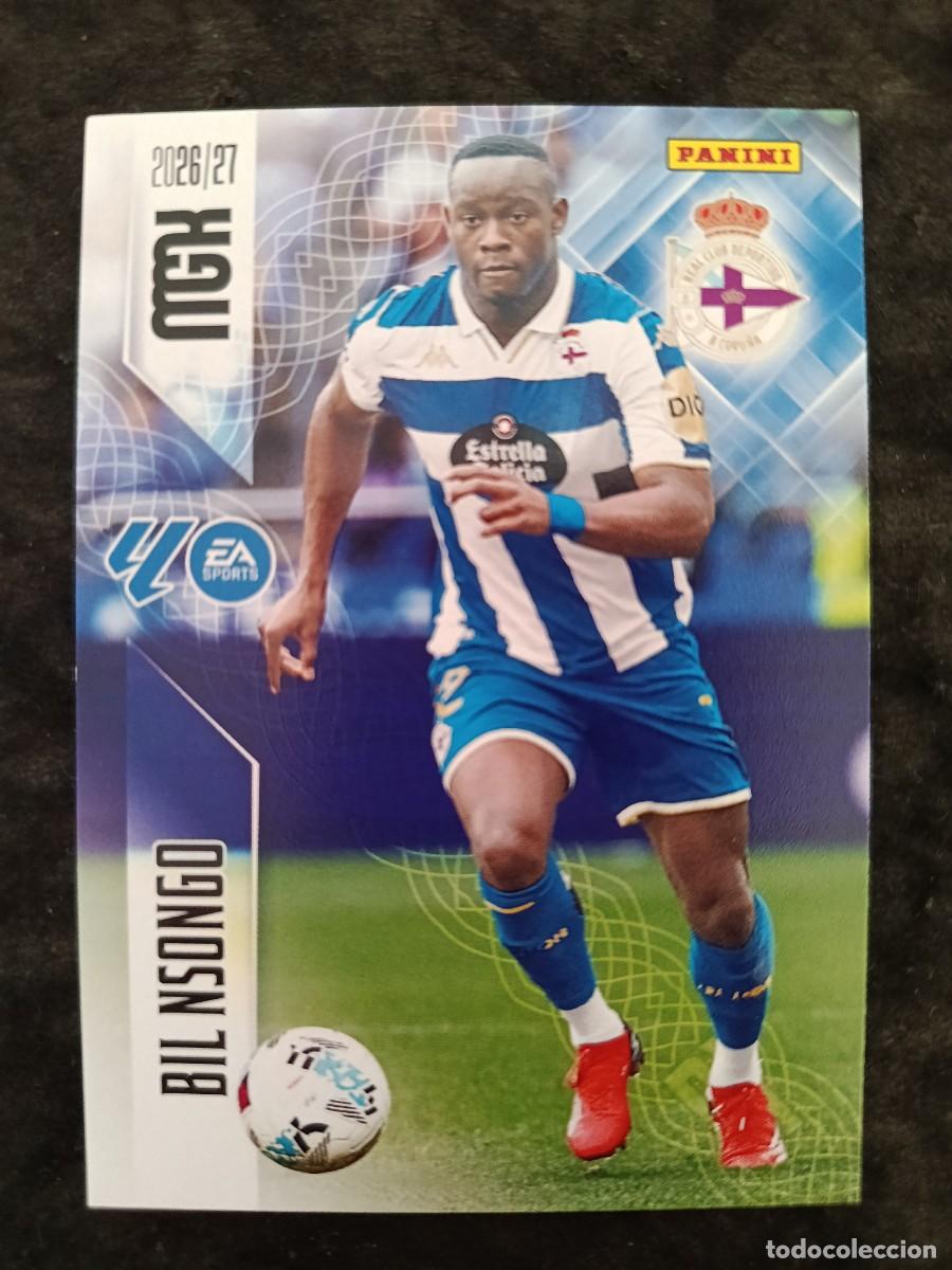 Fu&szlig;ball-Sticker: MGK 2026/27 MEGACRACKS PANINI. #144 BIL SONGO. DEPORTIVO DE LA CORU&Ntilde;A