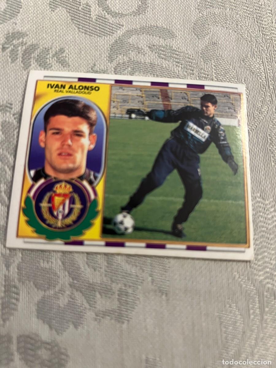 Football Stickers: IV&Aacute;N ALONSO REAL VALLADOLID SIN PEGAR EDICIONES ESTE 1996-97