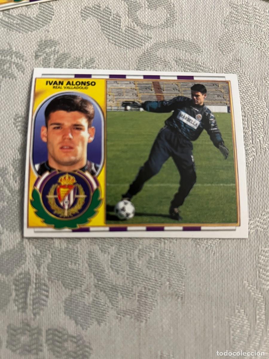 Cromos de f&uacute;tbol: IV&Aacute;N ALONSO REAL VALLADOLID SIN PEGAR EDICIONES ESTE 1996-97