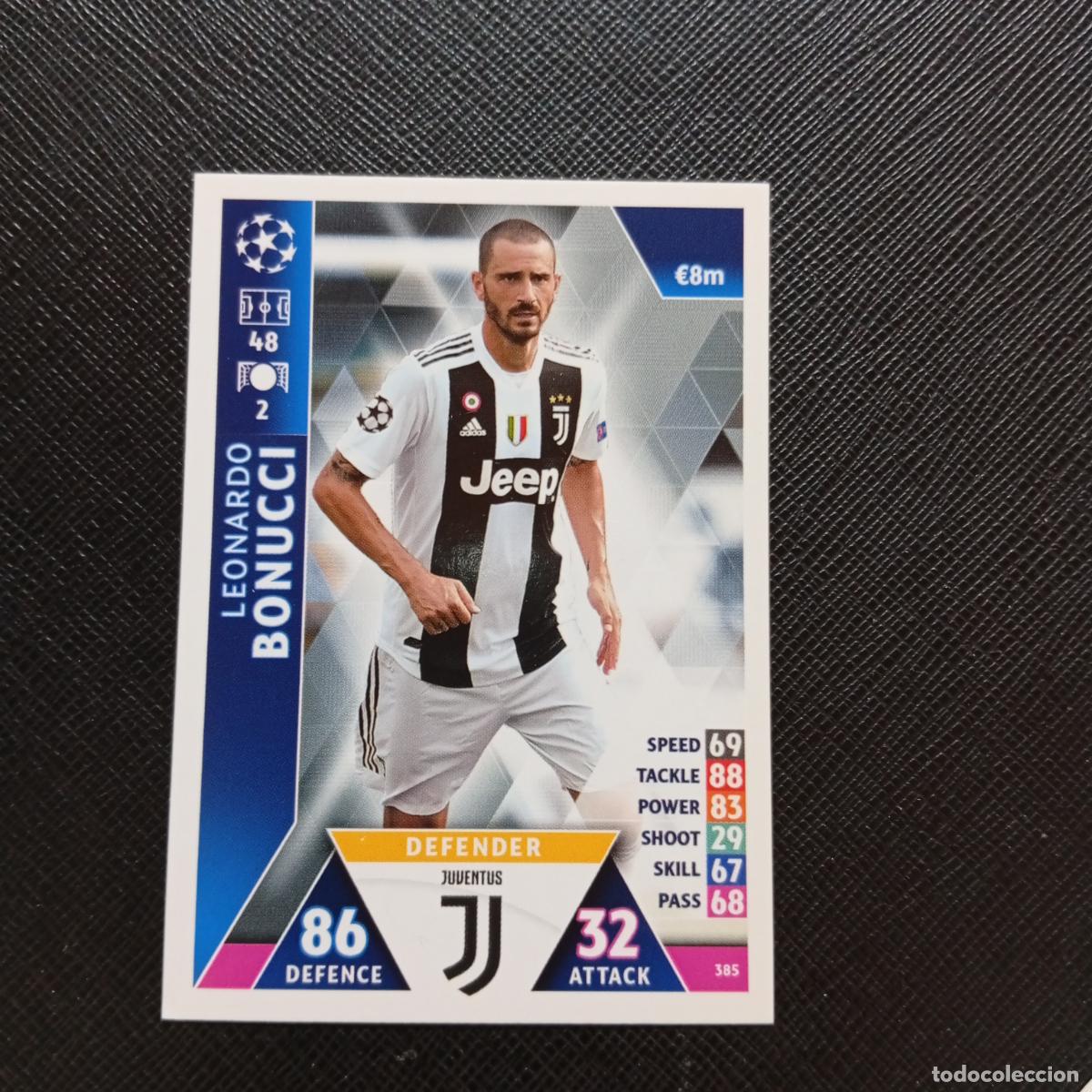 Cromos de f&uacute;tbol: 385 BONUCCI JUVENTUS TOPPS MATCH ATTAX 2018 2019 FUTBOL 18 19 CROMO - (MD98/99-1) PG3