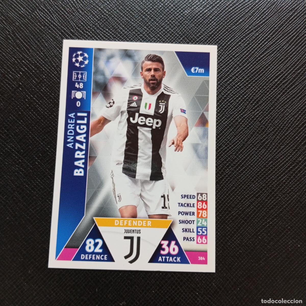Cromos de f&uacute;tbol: 384 BARZAGLI JUVENTUS TOPPS MATCH ATTAX 2018 2019 FUTBOL 18 19 CROMO - (MD98/99-1) PG3