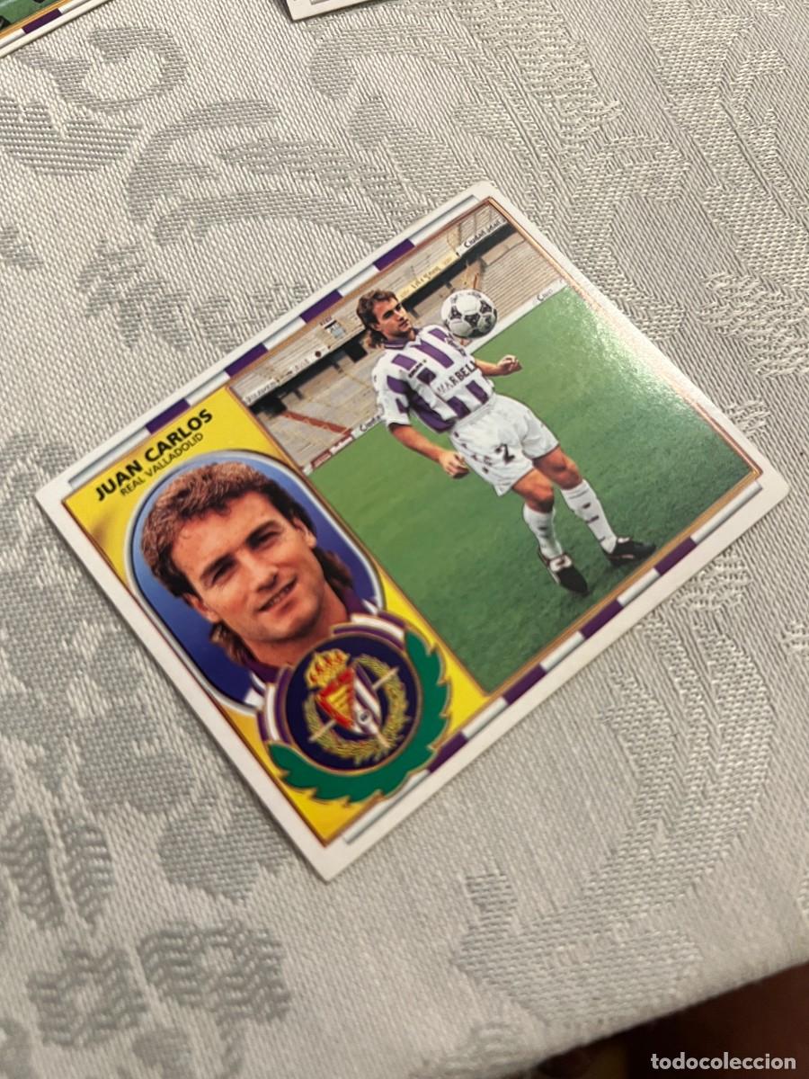 Cromos de f&uacute;tbol: JUAN CARLOS REAL VALLADOLID SIN PEGAR EDICIONES ESTE 1996-97