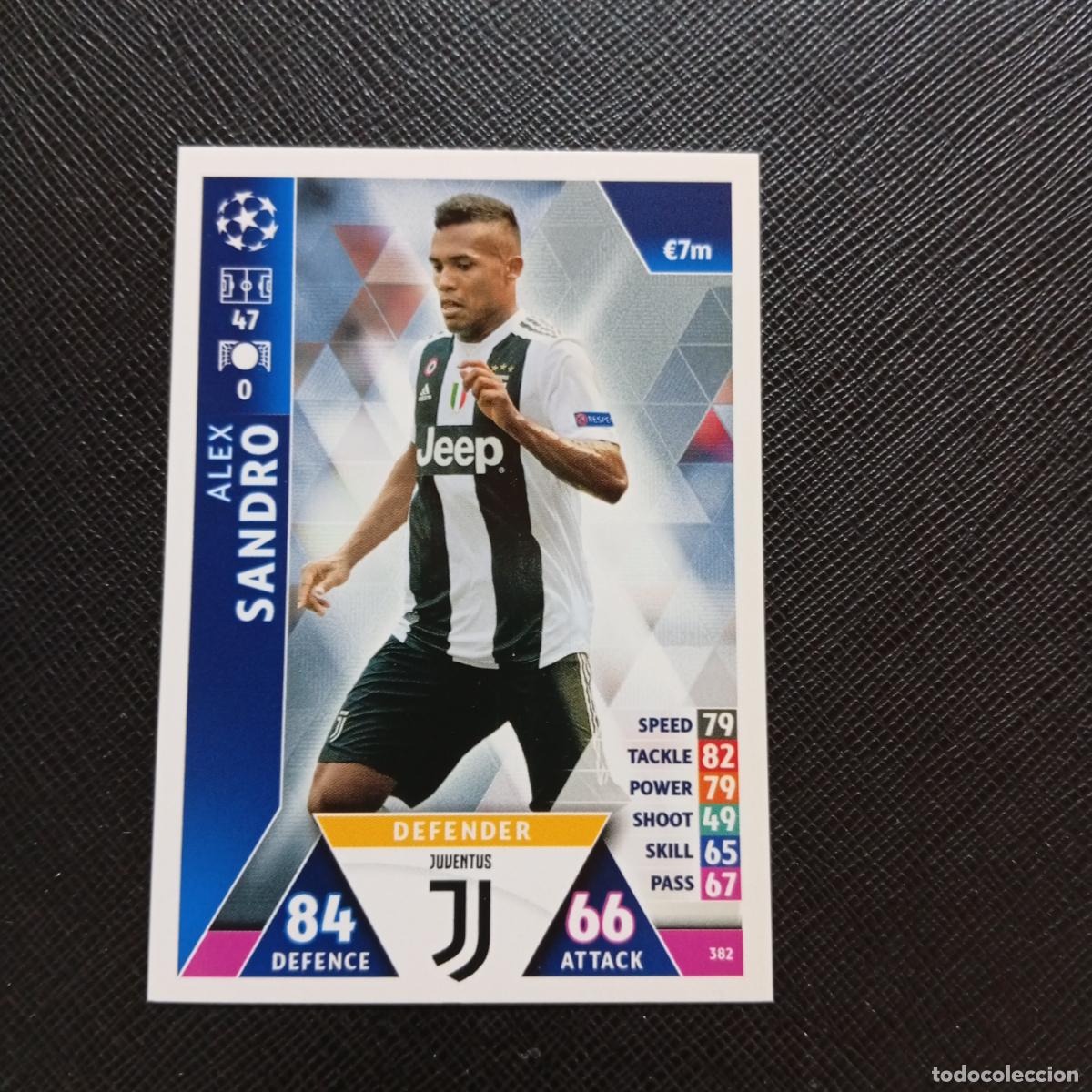 Cromos de f&uacute;tbol: 382 ALEX SANDRO JUVENTUS TOPPS MATCH ATTAX 2018 2019 FUTBOL 18 19 CROMO - (MD98/99-1) PG3