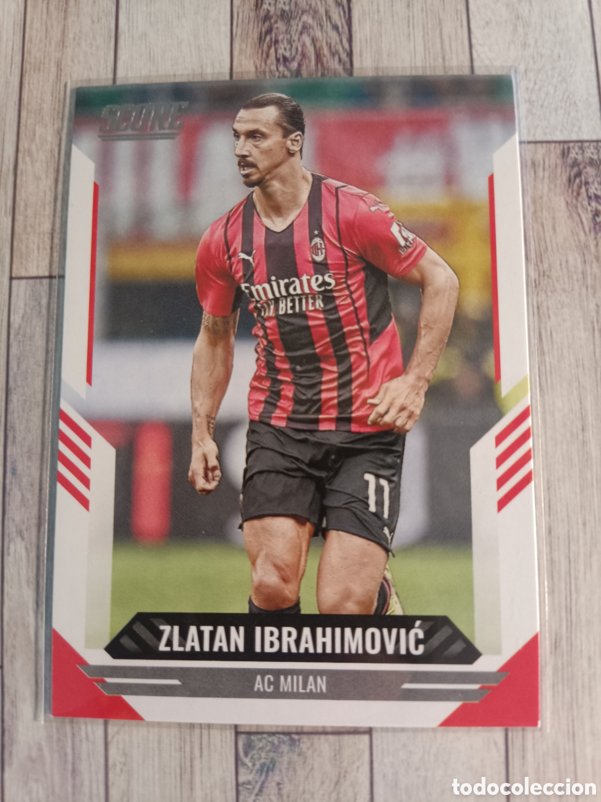 Cromos de f&uacute;tbol: 104 ZLATAN IBRAHIMOVIC AC MILAN PANINI SCORE SOCCER 2021 2022 PANINI 21 22