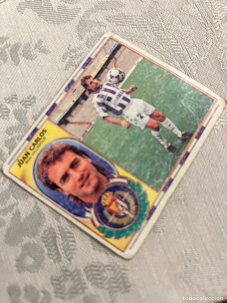 Cromos de f&uacute;tbol: JUAN CARLOS REAL VALLADOLID SIN PEGAR EDICIONES ESTE 1996-97