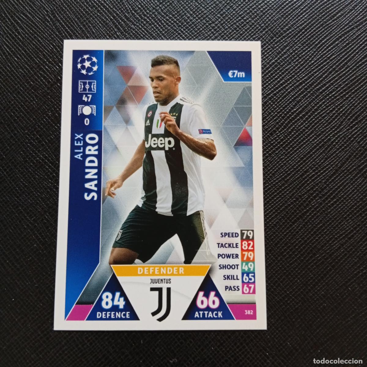 Cromos de f&uacute;tbol: 382 ALEX SANDRO JUVENTUS TOPPS MATCH ATTAX 2018 2019 FUTBOL 18 19 CROMO - (MD98/99-1) PG4