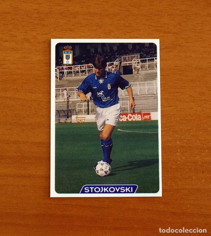 Cromos de f&uacute;tbol: Real Oviedo -N&ordm; 157 Stojkovski -Las Fichas de la Liga 95-96-1995-1996 -Mundicromo