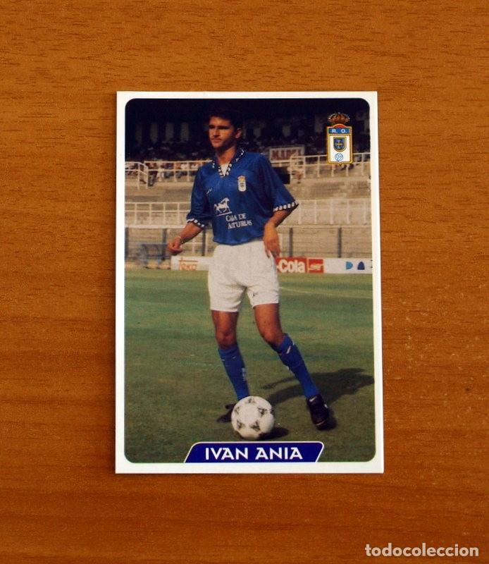 Cromos de f&uacute;tbol: Real Oviedo -N&ordm; 162 Iv&aacute;n Ania -Las Fichas de la Liga 95-96-1995-1996 -Mundicromo