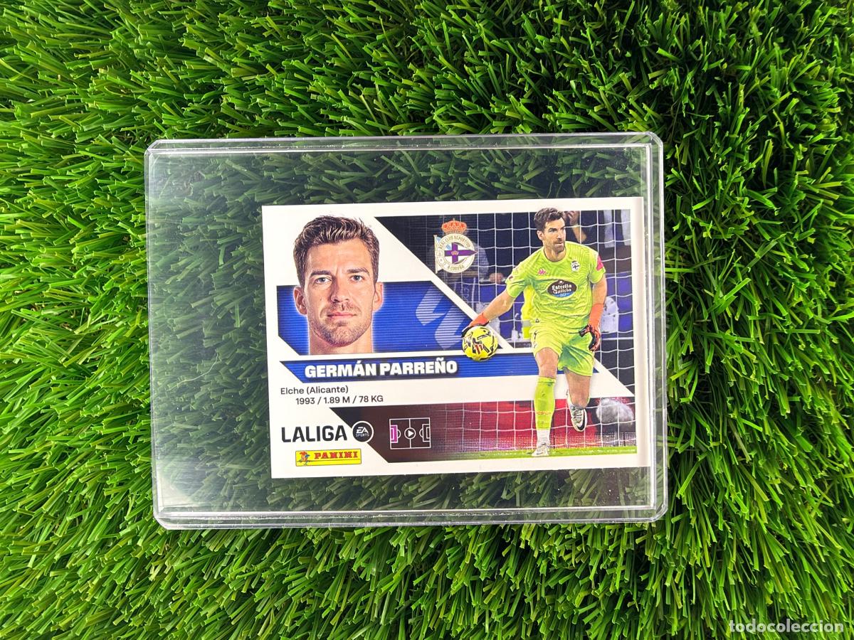 Cromos de f&uacute;tbol: N&ordm; 4 Germ&aacute;n Parre&ntilde;o RC Deportivo Liga Este 26 27