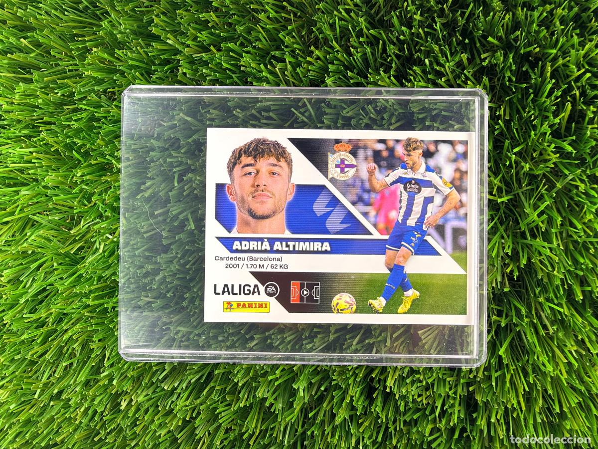 Cromos de f&uacute;tbol: N&ordm; 5 Adri&agrave; Altimira RC Deportivo Liga Este 26 27