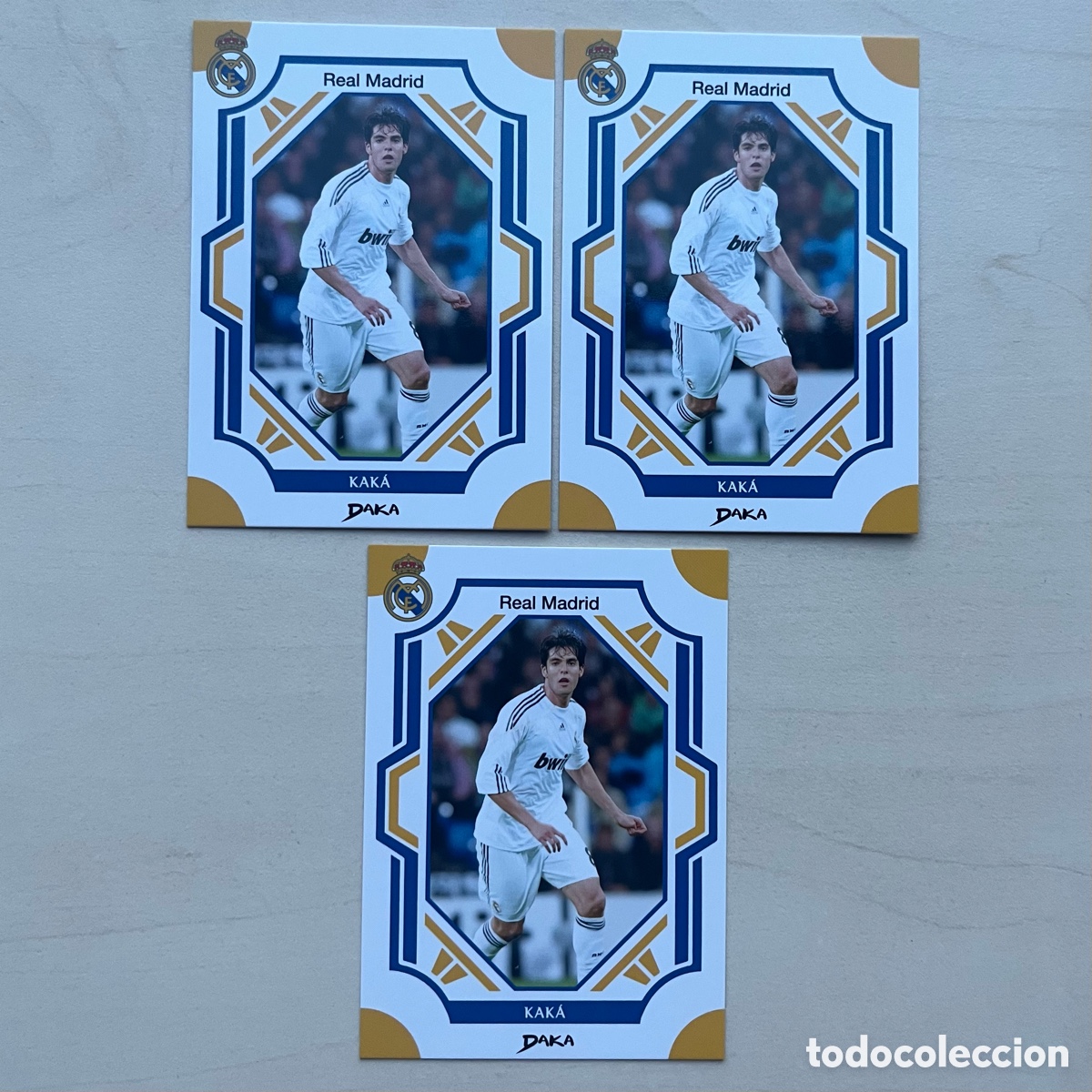 Cromos de f&uacute;tbol: Lote 3 Kak&aacute; Daka Real Madrid 2025-26