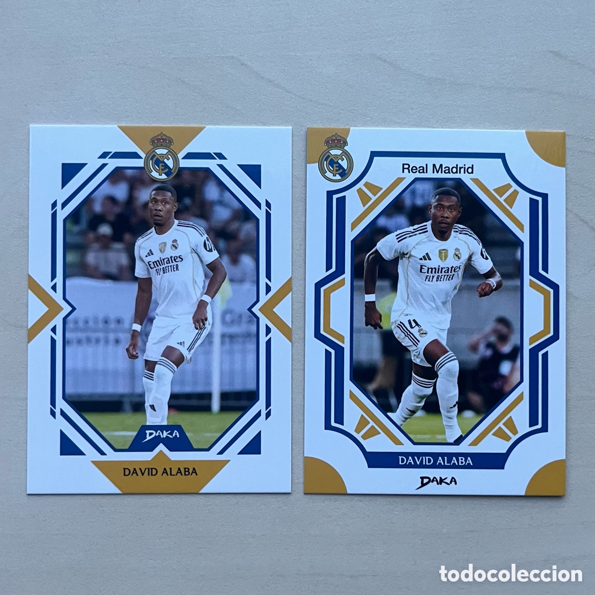 Cromos de Futebol: Lote 2 Alaba Daka Real Madrid 2025-26