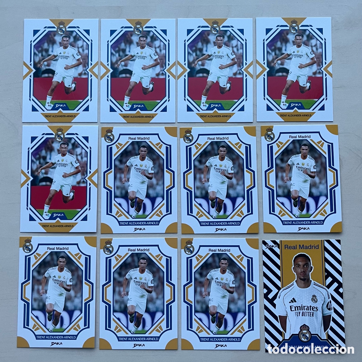 Cromos de Futebol: Lote 12 Trent Arnold Daka Real Madrid 2025-26
