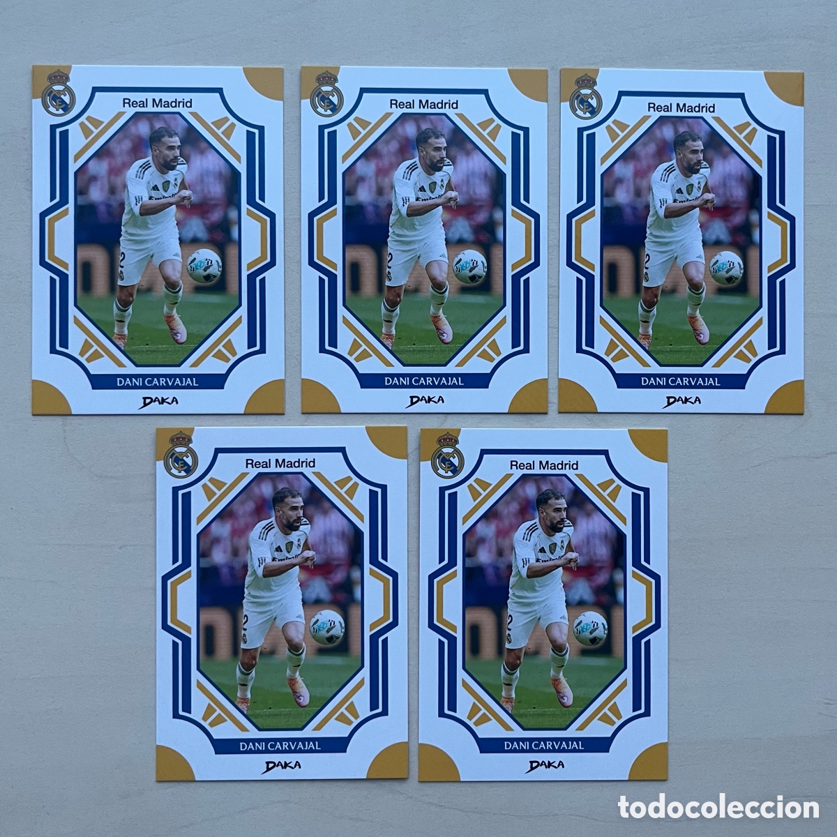 Cromos de Futebol: Lote 5 Carvajal Daka Real Madrid 2025-26
