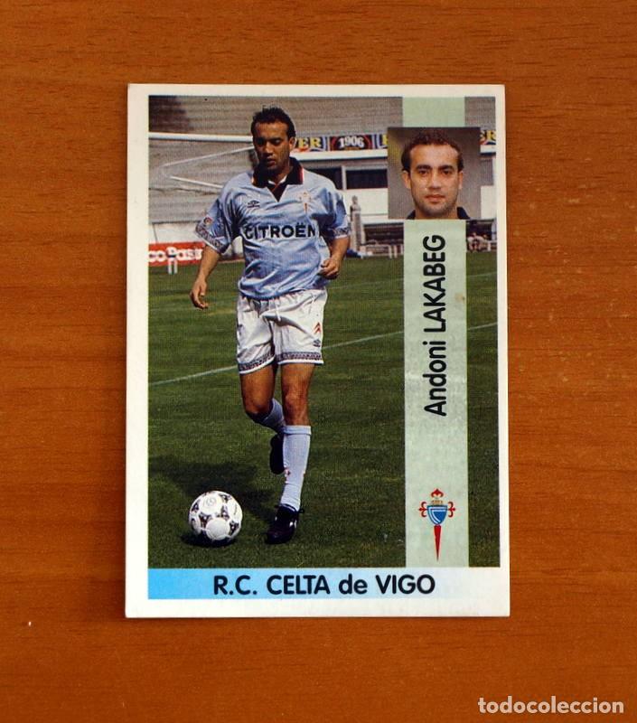 Cromos de f&uacute;tbol: Celta de Vigo -N&ordm; 162 Lakabeg -Editorial Panini Liga 1996-1997-96-97 -Nunca Pegado