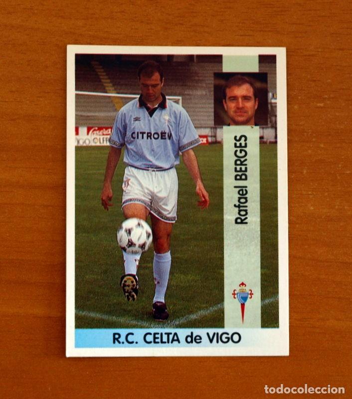 Cromos de f&uacute;tbol: Celta de Vigo -N&ordm; 166 Berges -Editorial Panini Liga 1996-1997-96-97 -Nunca Pegado