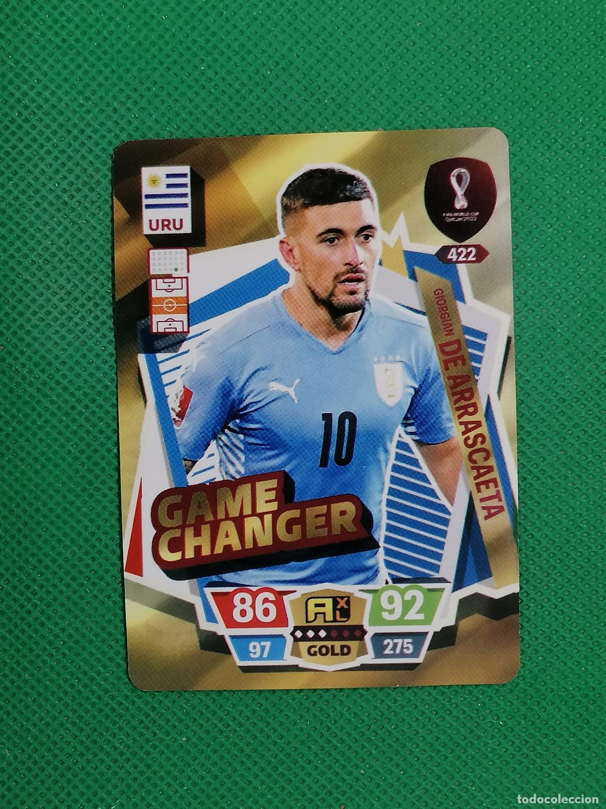 Cromos de f&uacute;tbol: GIORGIAN DE ARRASCAETA URUGUAY ⚽ WORLD FOOTBALL STARS QATAR CARD FANCARD ⚽