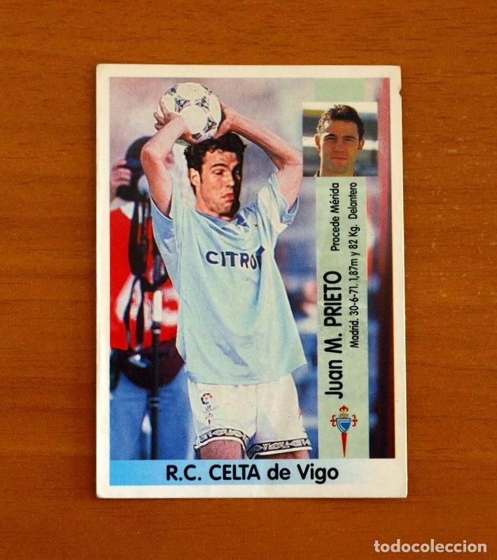 Cromos de Futebol: Celta de Vigo -N&ordm; 364 Prieto -Fichaje -Editorial Panini Liga 1996-1997-96-97 -Nunca Pegado