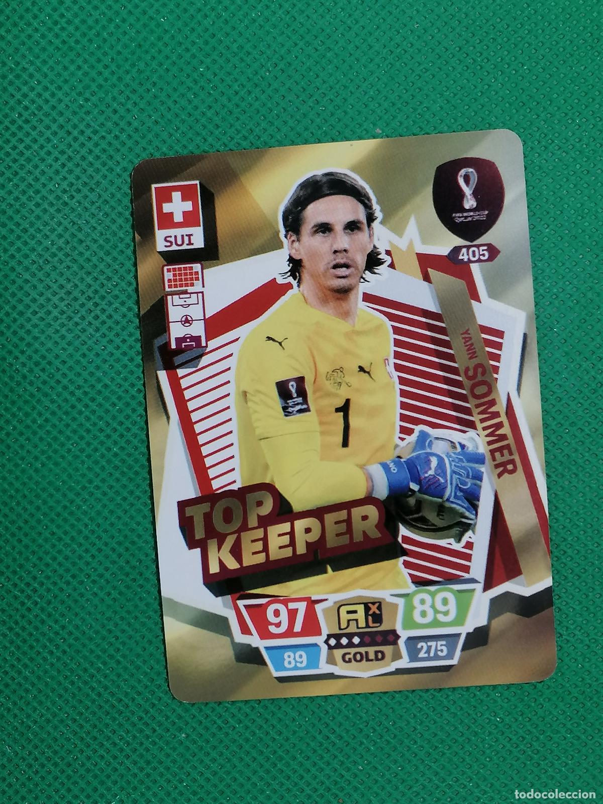 Cromos de f&uacute;tbol: YANN SOMMER SUIZA ⚽ WORLD FOOTBALL STARS QATAR CARD FANCARD ⚽