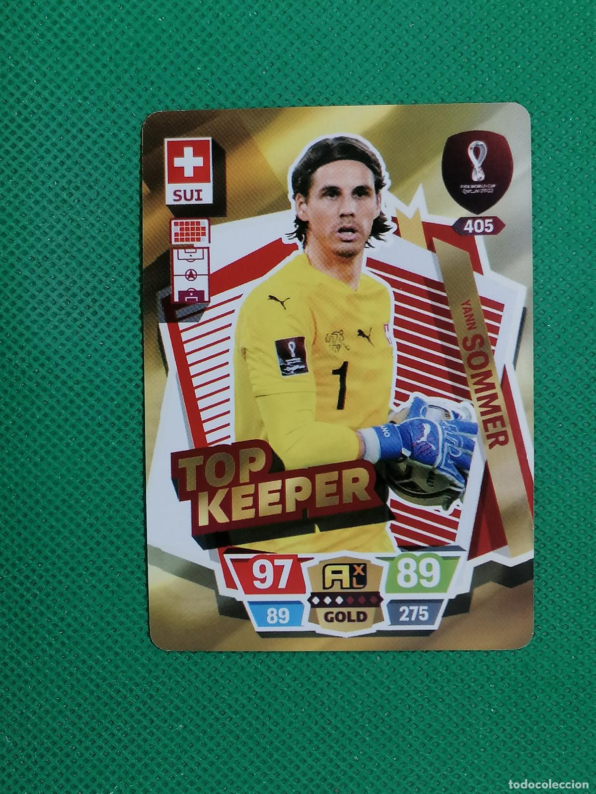 Cromos de f&uacute;tbol: YANN SOMMER SUIZA ⚽ WORLD FOOTBALL STARS QATAR CARD FANCARD ⚽