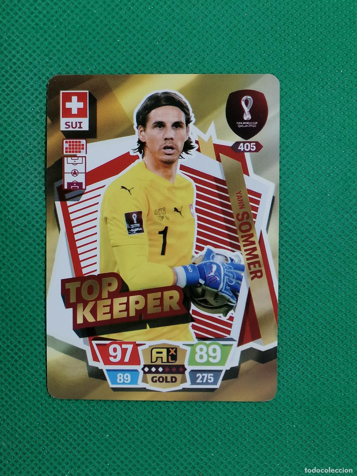 Cromos de f&uacute;tbol: YANN SOMMER SUIZA ⚽ WORLD FOOTBALL STARS QATAR CARD FANCARD ⚽