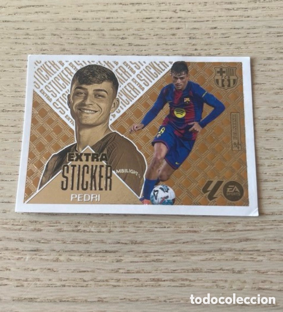 Cromos de Futebol: Pedri Extra Sticker Bronce Barcelona Liga Este 2026/27 26-27 Panini