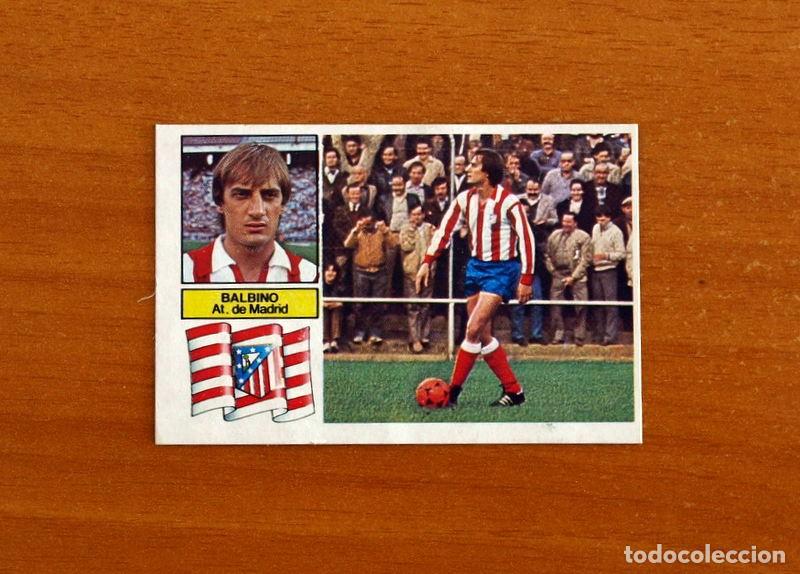 Cromos de Futebol: Atl&eacute;tico de Madrid - Balbino - Ediciones Este Liga 1982-1983, 82-83