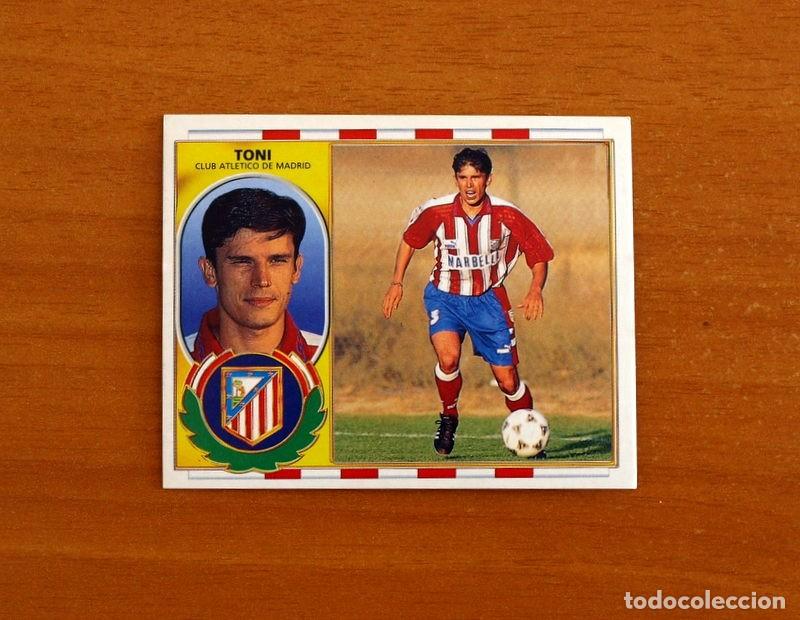 Cromos de Futebol: Atletico Madrid - Toni - Ediciones Este Liga 1996-1997, 96-97 - Nunca pegado