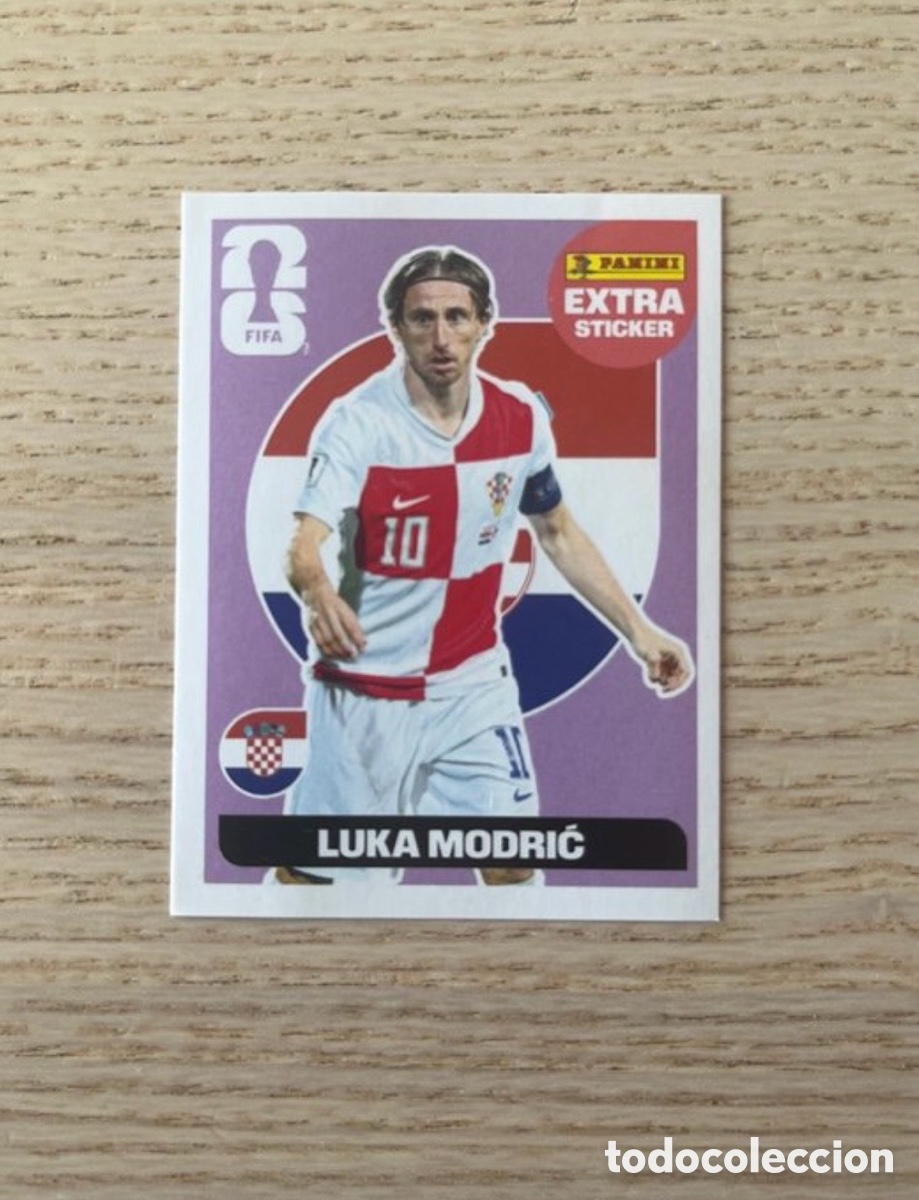 Cromos de f&uacute;tbol: LUKA MODRIC CROACIA EXTRA STICKER MUNDIAL 2026 PANINI
