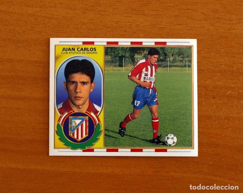 Cromos de f&uacute;tbol: Atletico de Madrid - Juan Carlos - Ediciones Este Liga 1996-1997, 96-97 - Nunca pegado