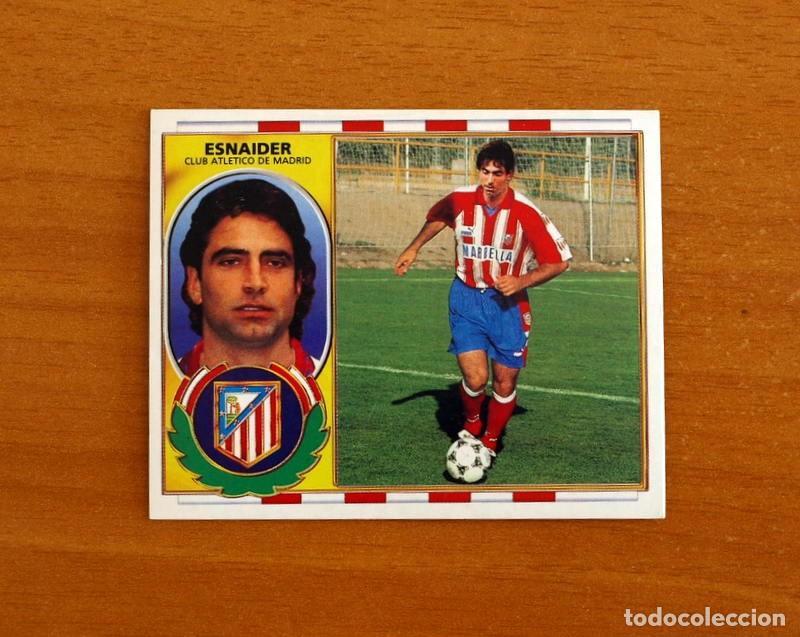 Cartes &agrave; collectionner de Football: Atletico Madrid - Esnaider - Ediciones Este Liga 1996-1997, 96-97 - Nunca pegado