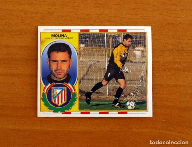 Cartes &agrave; collectionner de Football: Atletico Madrid - Molina - Ediciones Este Liga 1996-1997, 96-97 - Nunca pegado