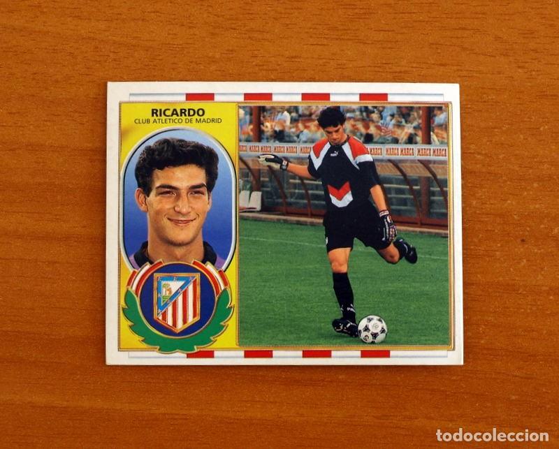 Cromos de f&uacute;tbol: Atl&eacute;tico Madrid - Ricardo - Ediciones Este Liga 1996-1997, 96-97 - Nunca Pegado