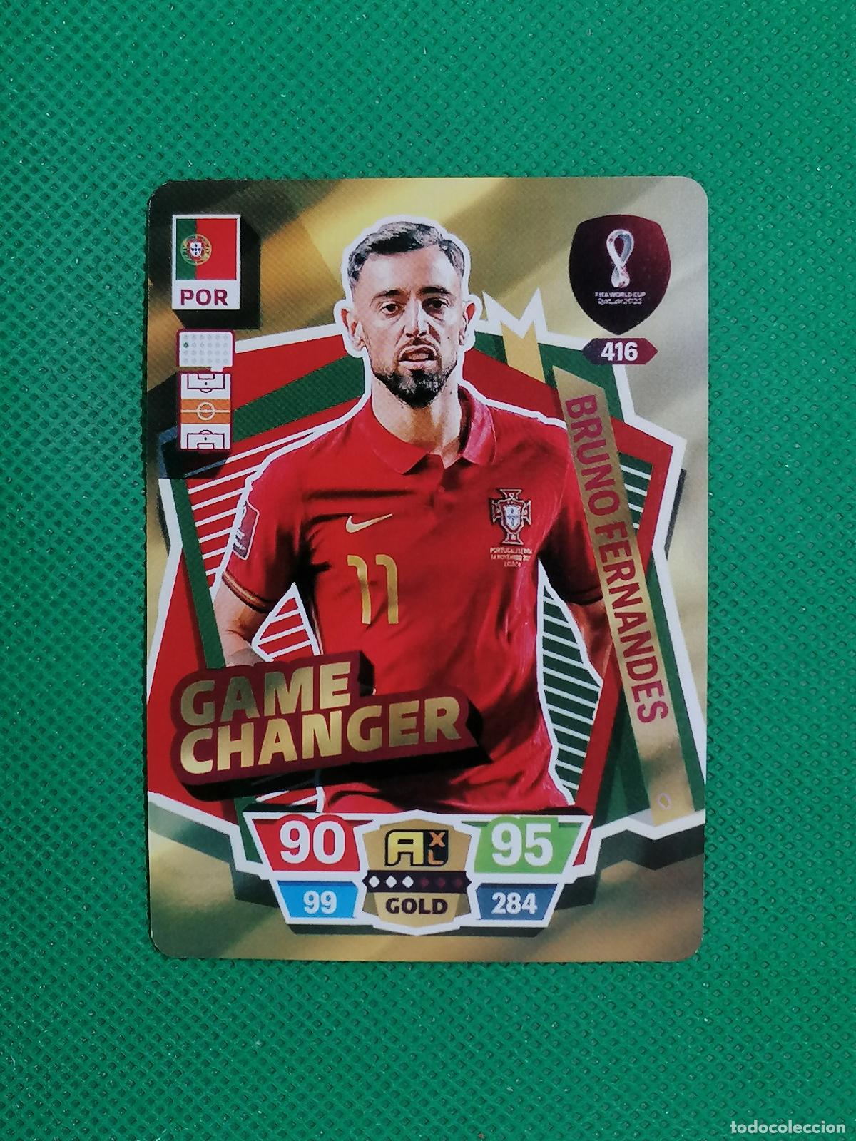 Cromos de f&uacute;tbol: BRUNO FERNANDEZ PORTUGAL ⚽ WORLD FOOTBALL STARS QATAR CARD FANCARD ⚽
