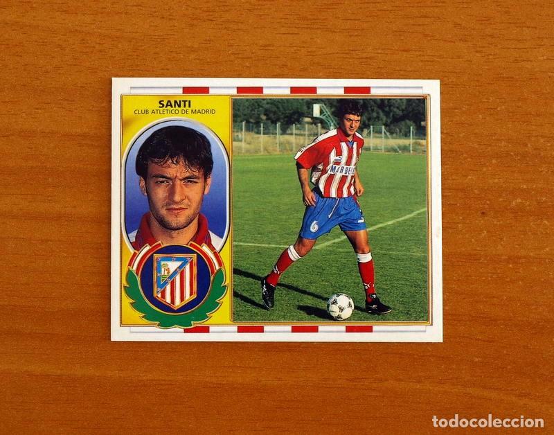 Cromos de f&uacute;tbol: Atletico Madrid - Santi - Ediciones Este Liga 1996-1997, 96-97 - Nunca Pegado
