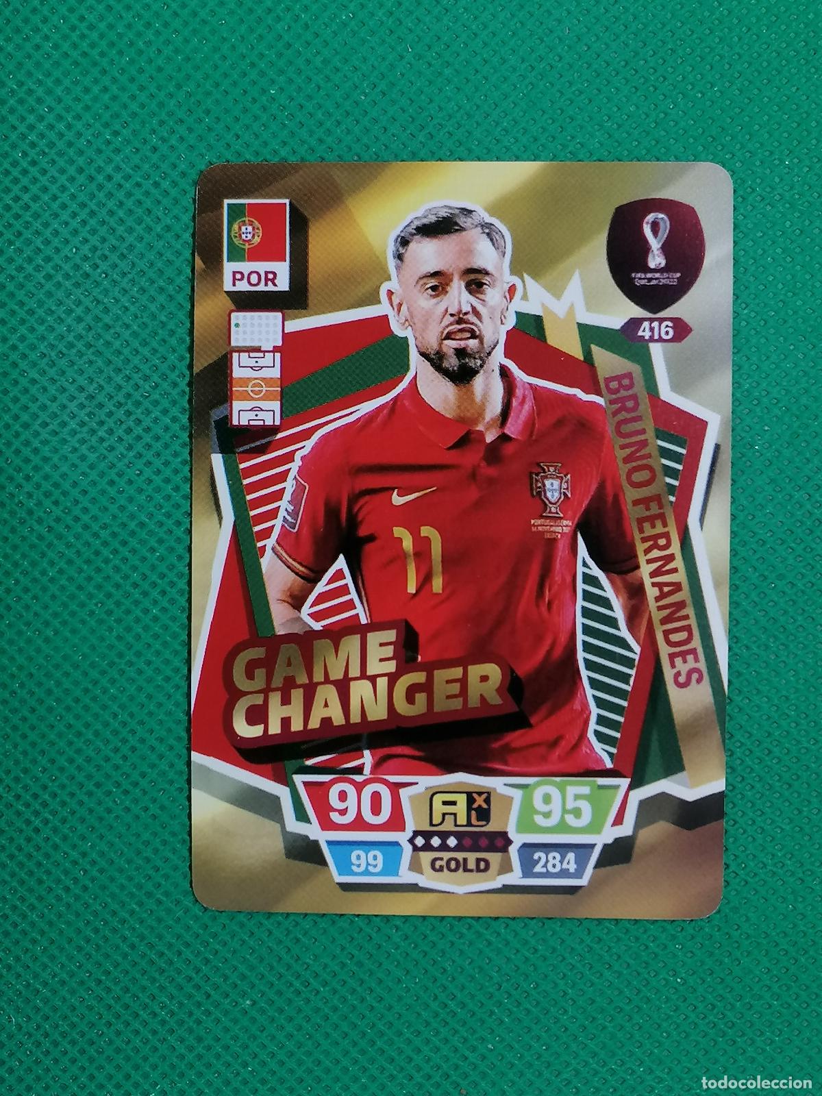 Cromos de f&uacute;tbol: BRUNO FERNANDEZ PORTUGAL ⚽ WORLD FOOTBALL STARS QATAR CARD FANCARD ⚽