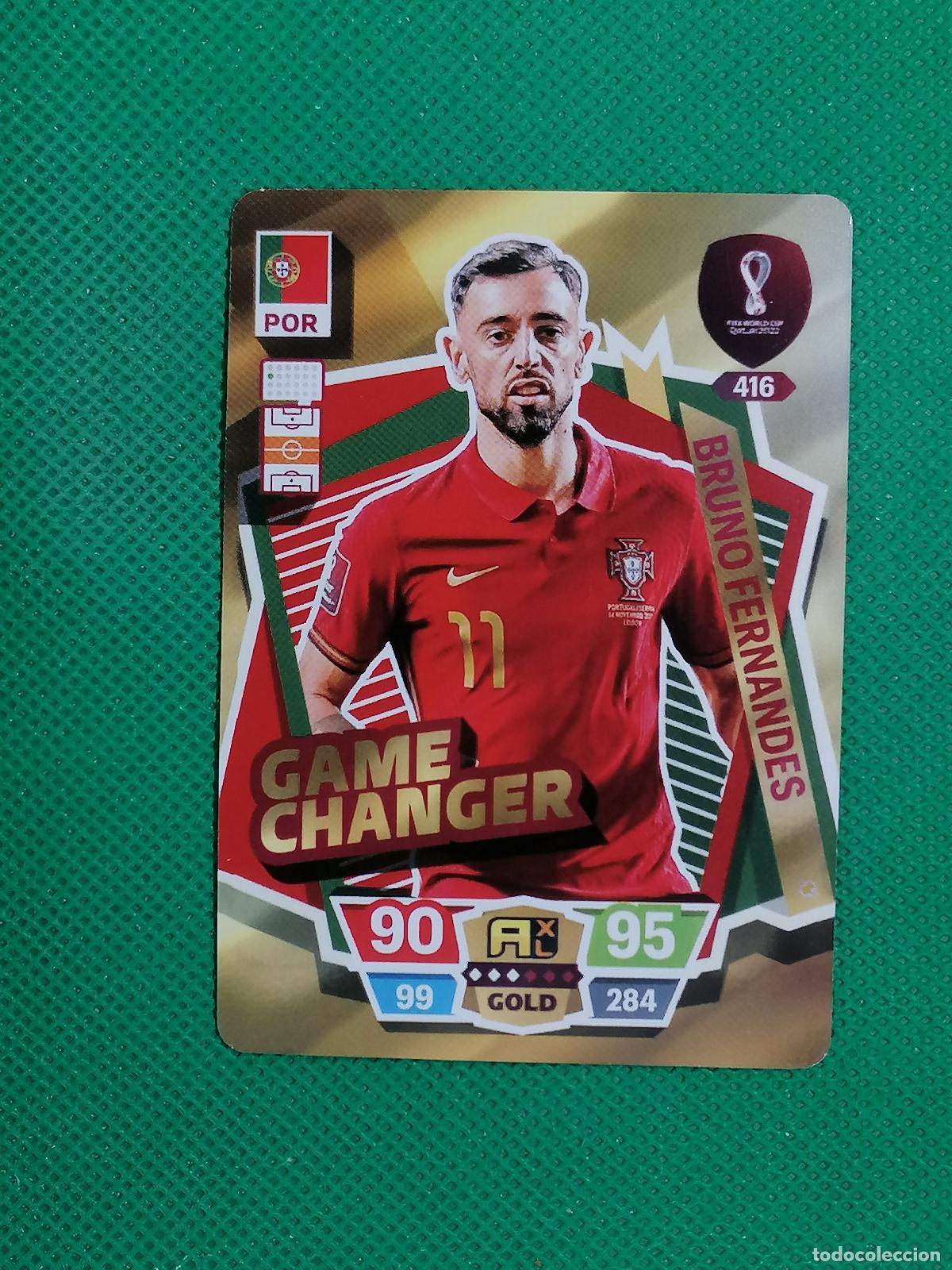 Cromos de f&uacute;tbol: BRUNO FERNANDEZ PORTUGAL ⚽ WORLD FOOTBALL STARS QATAR CARD FANCARD ⚽