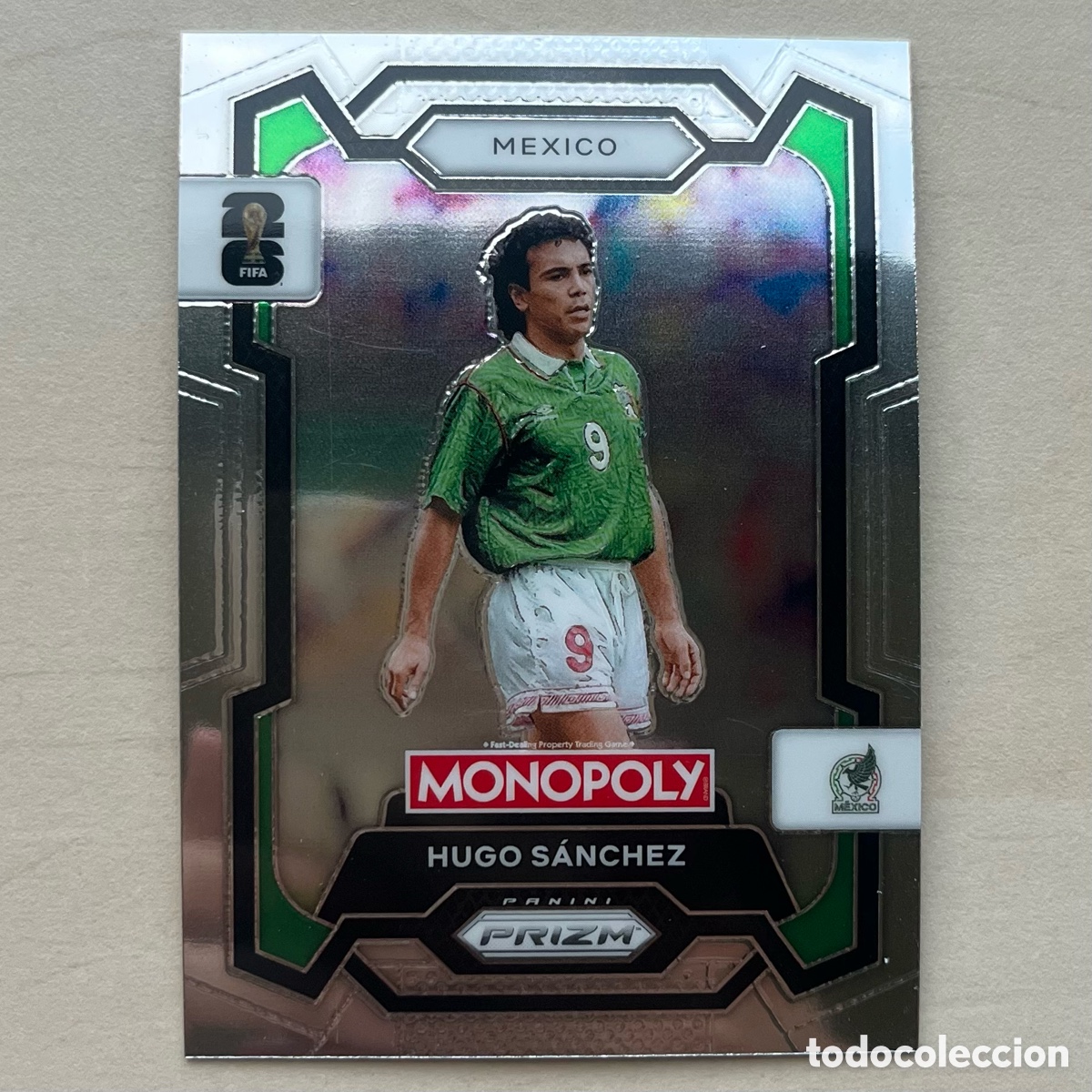 Cromos de Futebol: Hugo S&aacute;nchez Prizm Monopoly Mundial 2026 - M&eacute;xico