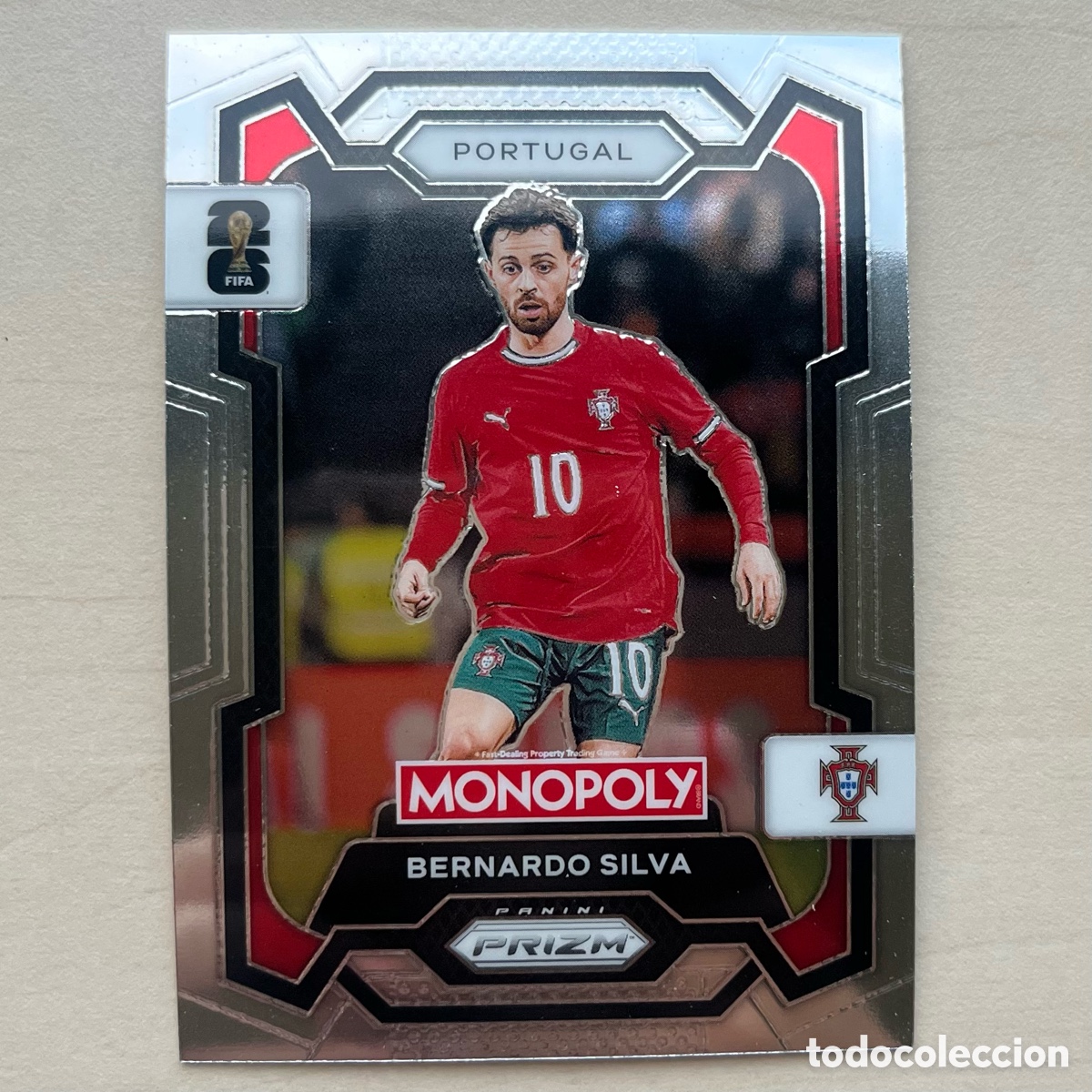 Cromos de Futebol: Bernardo Silva Prizm Monopoly Mundial 2026 - Portugal