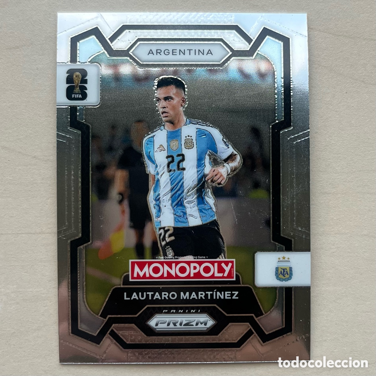 Cartes &agrave; collectionner de Football: Lautaro Prizm Monopoly Mundial 2026 - Argentina