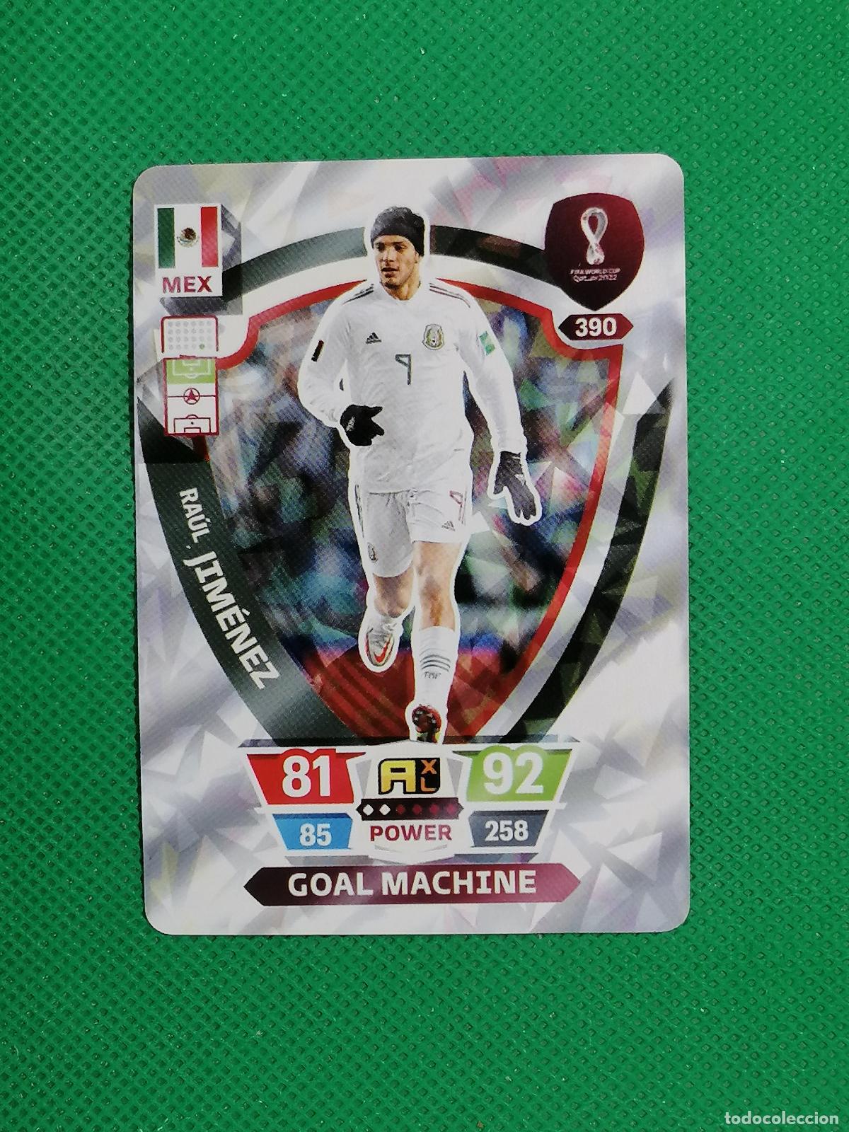Figurine di Calcio: RAUL JIMENEZ MEXICO ⚽ WORLD FOOTBALL STARS QATAR CARD FANCARD ⚽