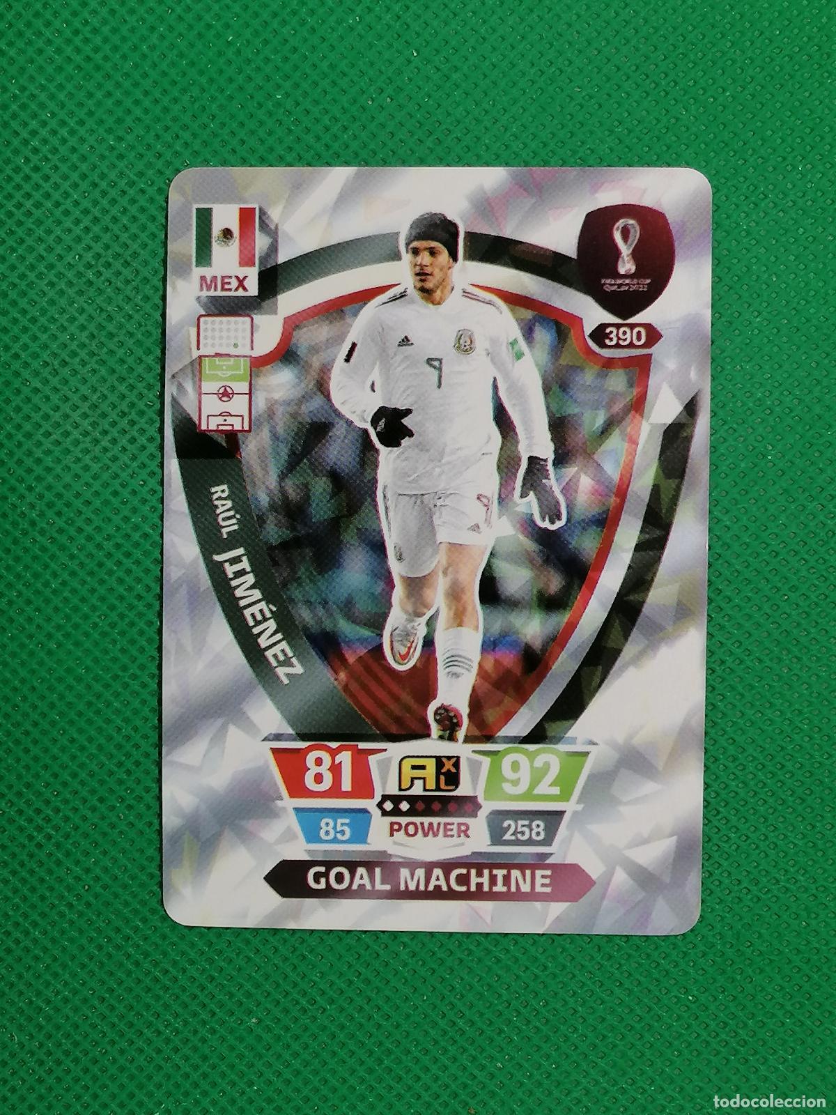 Football Stickers: RAUL JIMENEZ MEXICO ⚽ WORLD FOOTBALL STARS QATAR CARD FANCARD ⚽