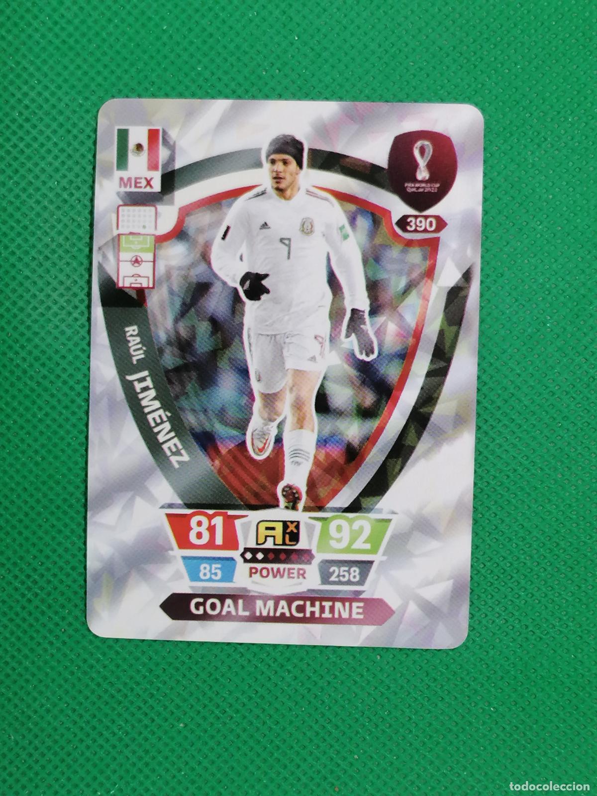 Football Stickers: RAUL JIMENEZ MEXICO ⚽ WORLD FOOTBALL STARS QATAR CARD FANCARD ⚽