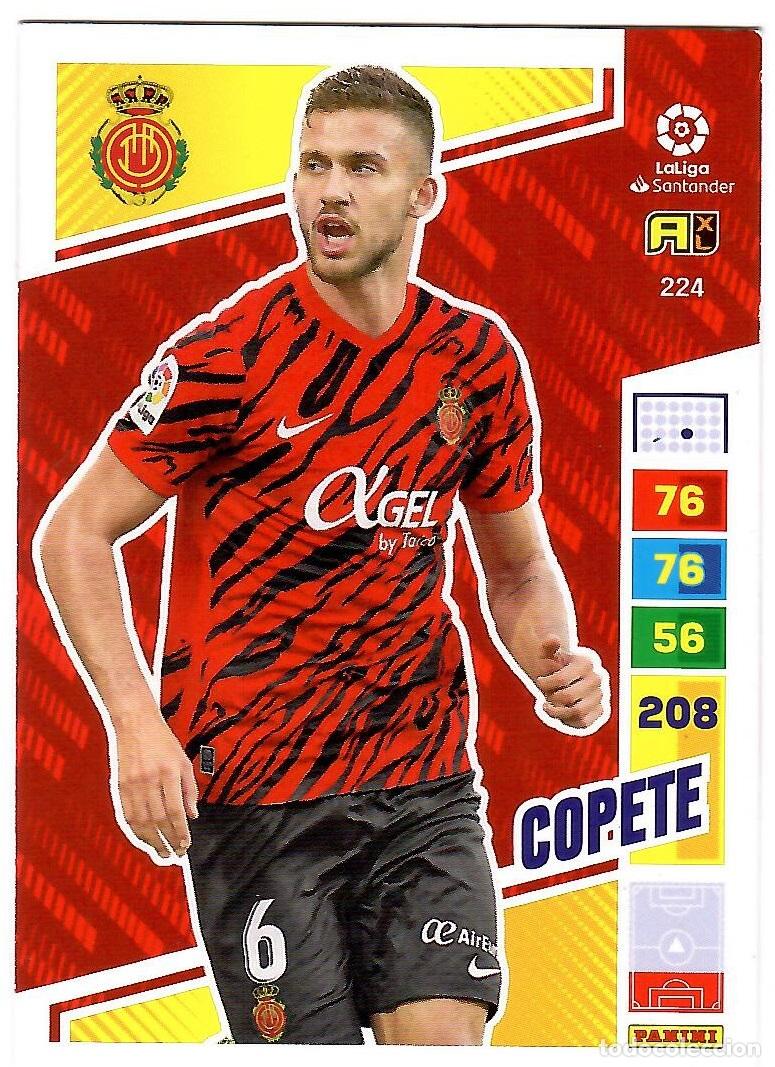 Cromos de f&uacute;tbol: Copete (Mallorca), n&ordm; 224: Cromo del album de futbol Adrenalyn 2022-23