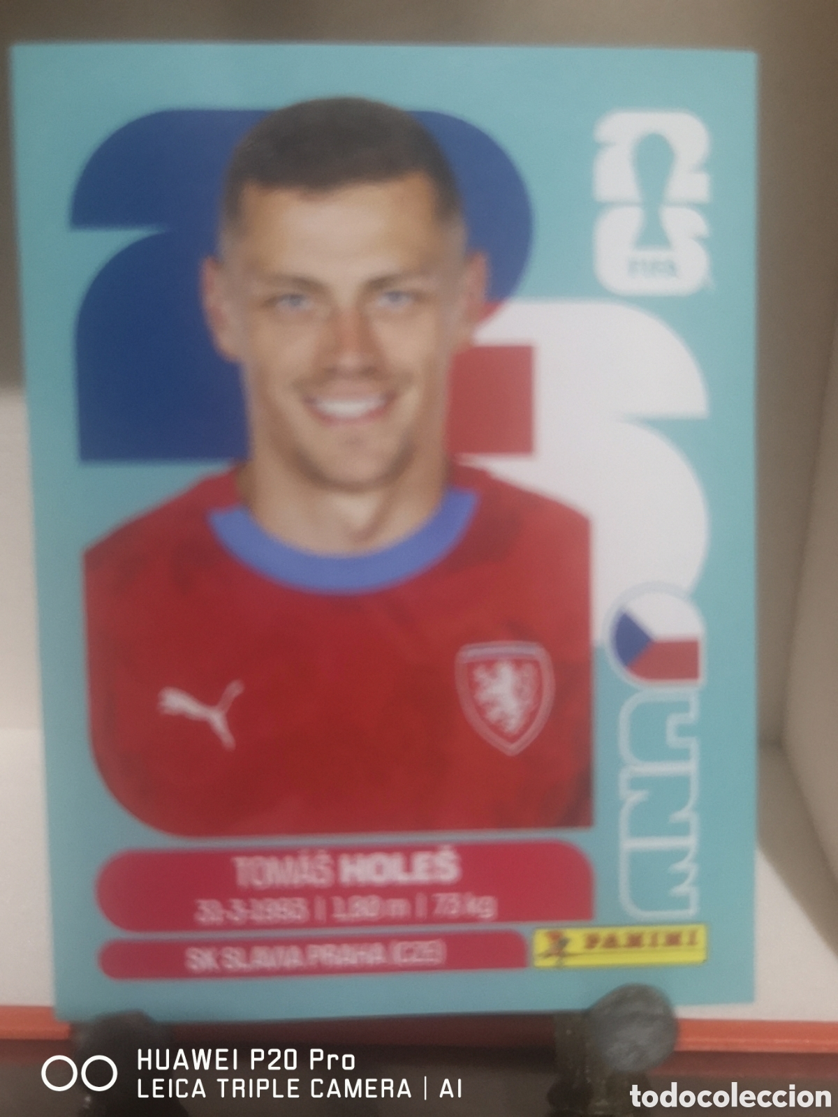 Cartes &agrave; collectionner de Football: FIFA WORLD CUP MUNDIAL 2026 TOMAS HOLES - CZE 7