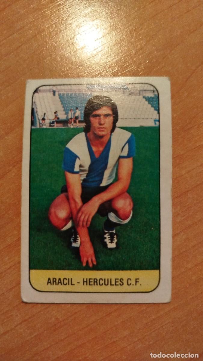 Cartes &agrave; collectionner de Football: LIGA ESPA&Ntilde;OLA 78/79 - HERCULES FC - ARACIL
