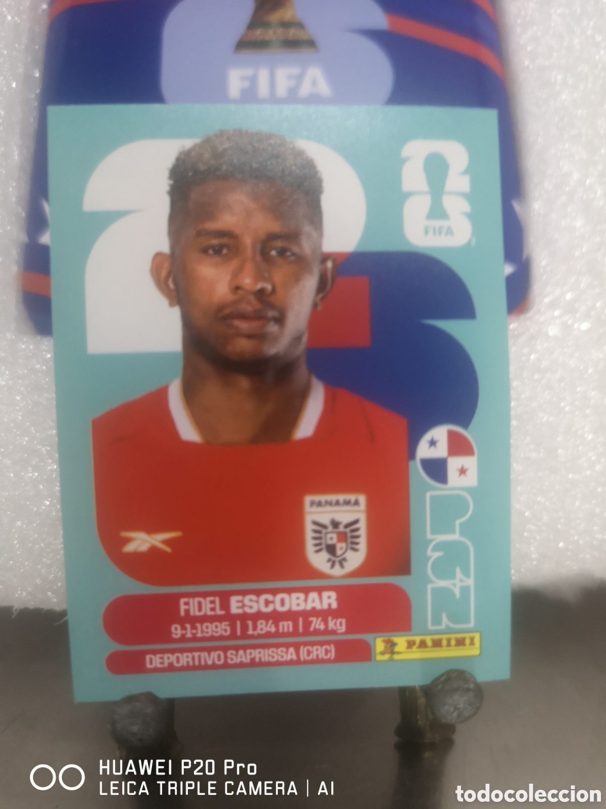 Cartes &agrave; collectionner de Football: FIFA WORLD CUP MUNDIAL 2026 FIDEL ESCOBAR - PAN 4